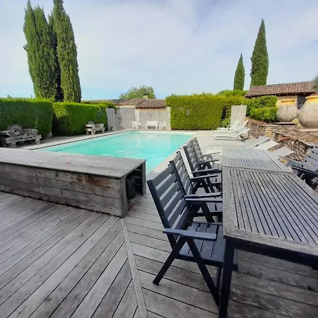 Tatil Evi La Grange A Baran - Propriete De Charme Avec Piscine Castels